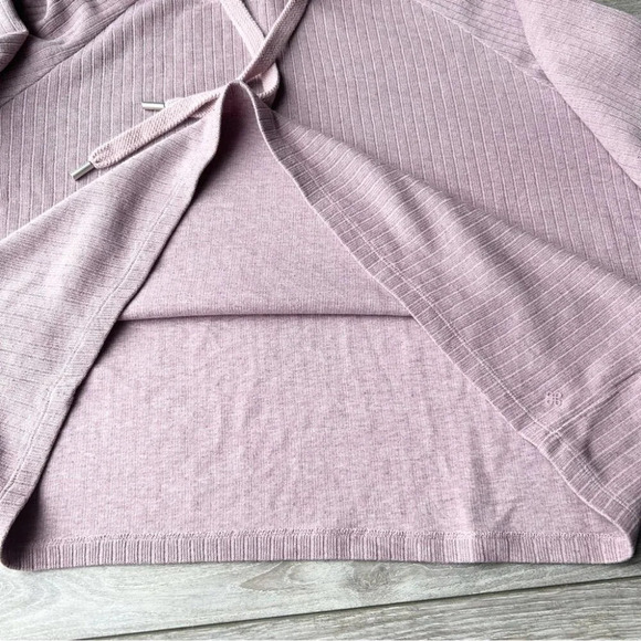 Shambhala Pink Waffle  Knit Sweatshirt Hoodie - Picture 11 of 15